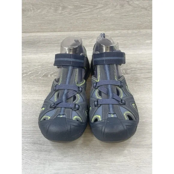 Merrell Boys Sandal Blue 6 Outdoor Hiking Trail Adjustable Strap Waterproof - Picture 2 of 12